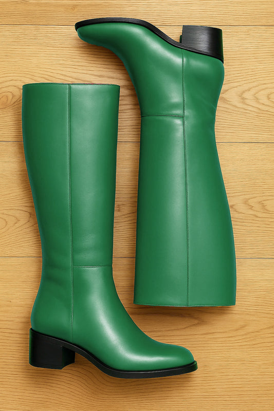 SVEN GREEN LEATHER