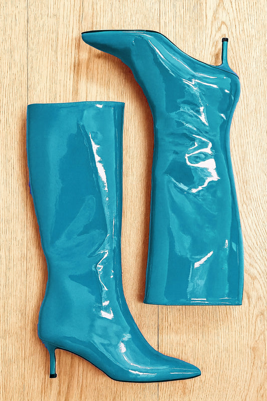MELISSA PATENT BLUE