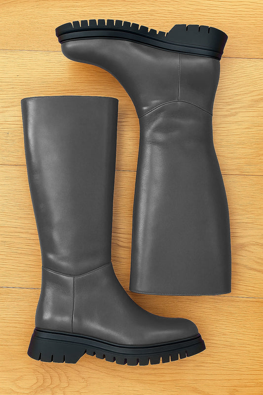 SELVA SKÓRZANA SZARA