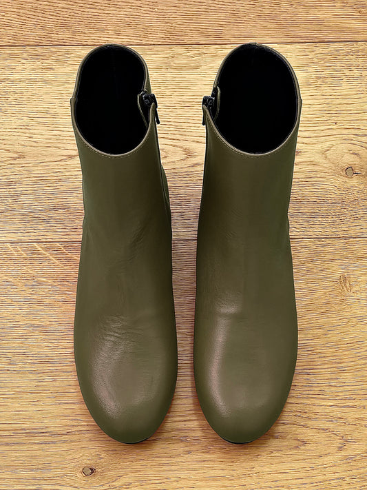 KOEN LEATHER KHAKI