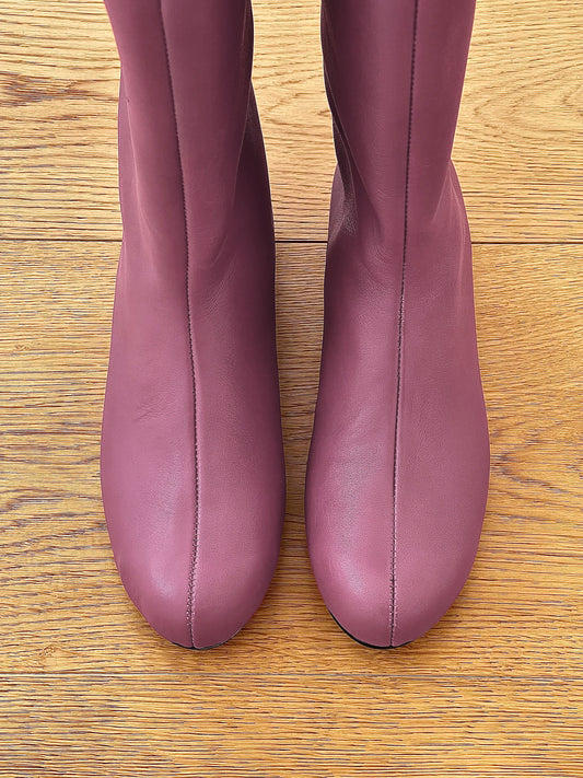 CINDY LEATHER LILAC