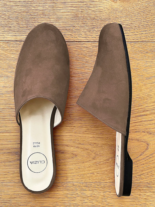 DARCY SUEDE TAUPE