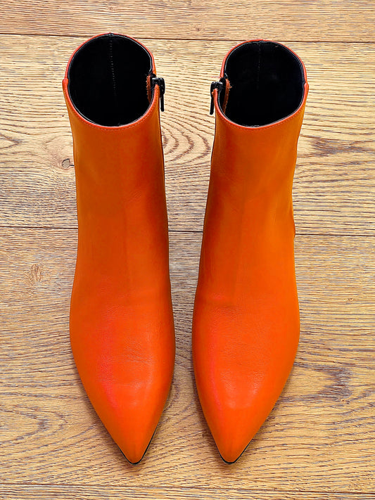 GERRI LEATHER ORANGE