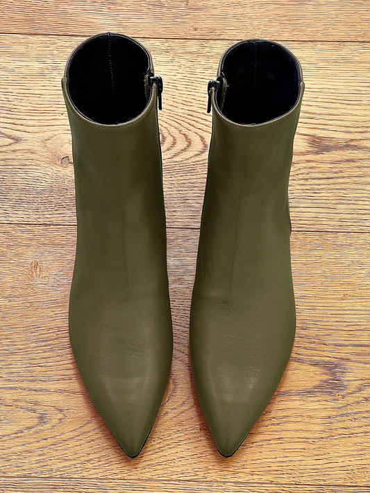 SKÓRA KHAKI GERRI