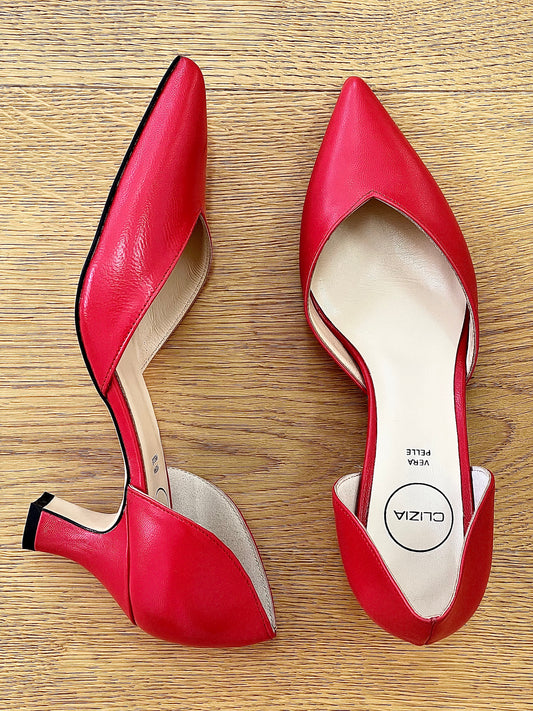 ALDA LEATHER RED