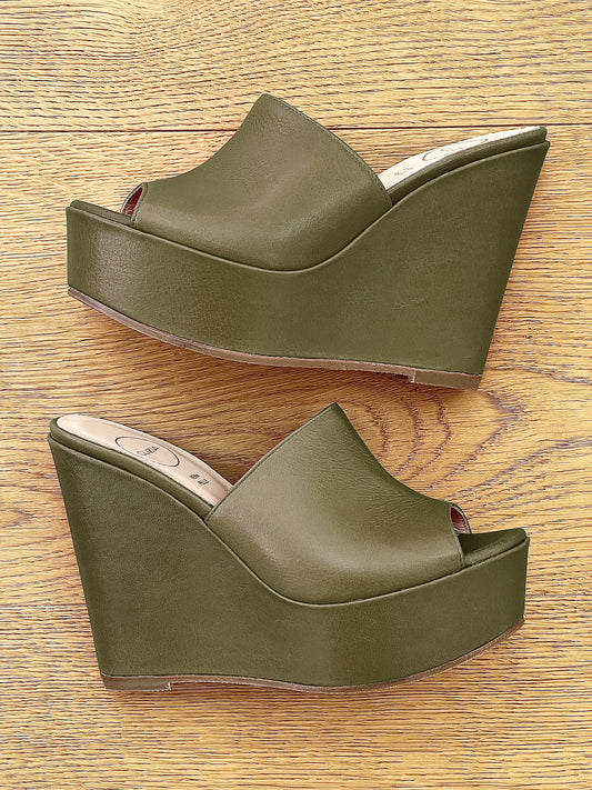EMMA SKÓRA KHAKI