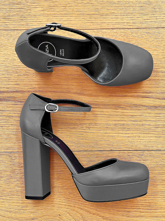 IKO LEATHER SZARY
