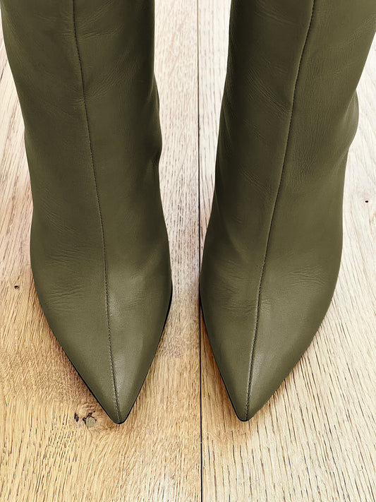 MELISSA SKÓRA KHAKI