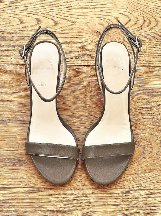 BETH LEATHER TAUPE