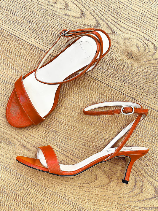 BETH LEATHER ORANGE
