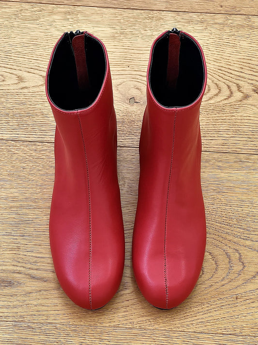 SURIA LEATHER RED
