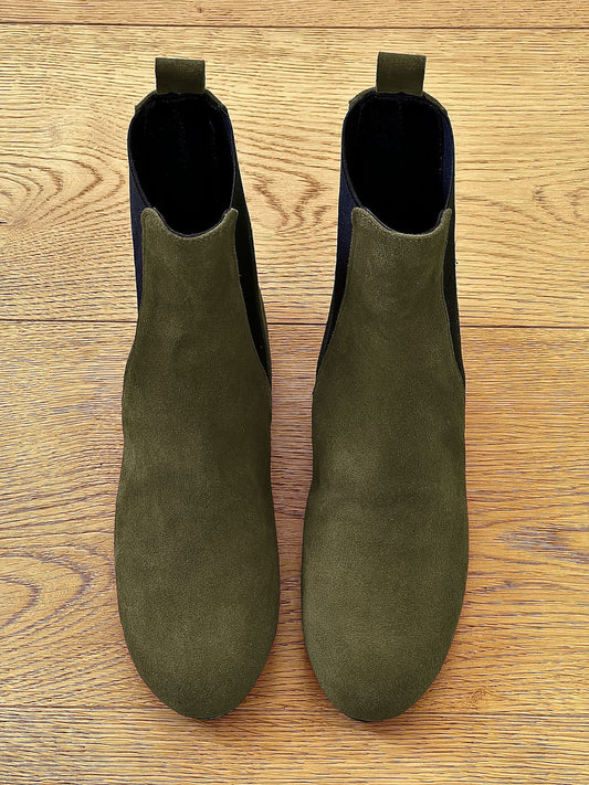 RALF SUEDE KHAKI