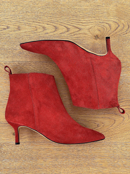 LIOR RED SUEDE