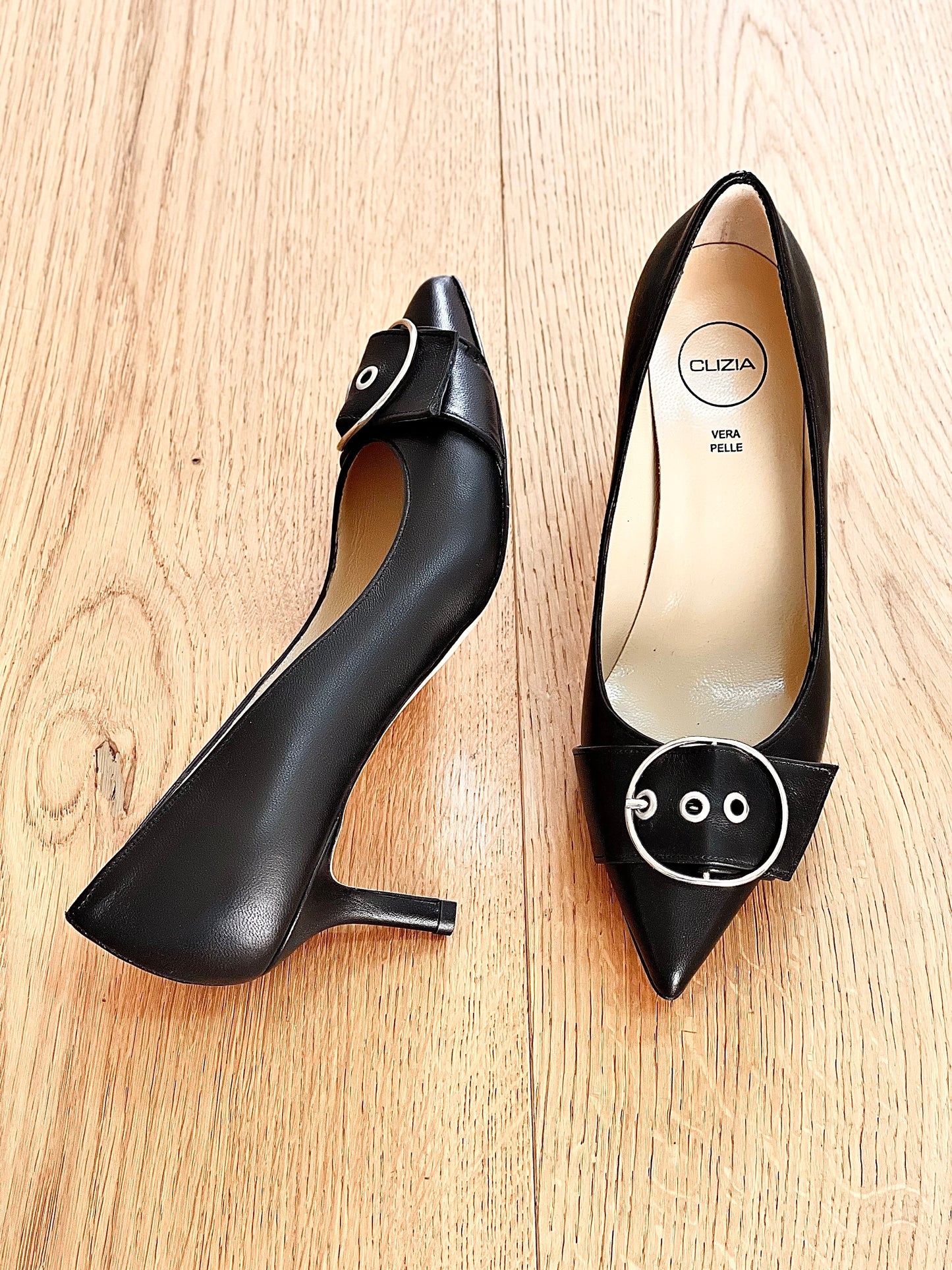 BONNIE LEATHER CZARNY