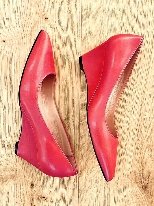 AVA LEATHER RED