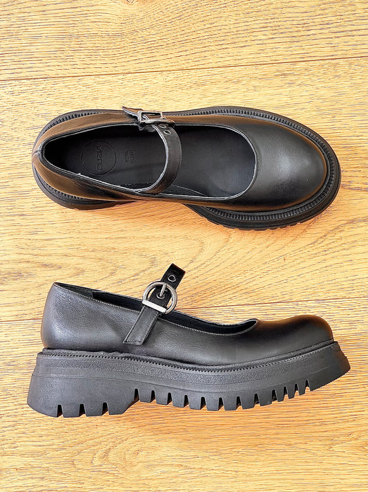 RANGER LEATHER CZARNY