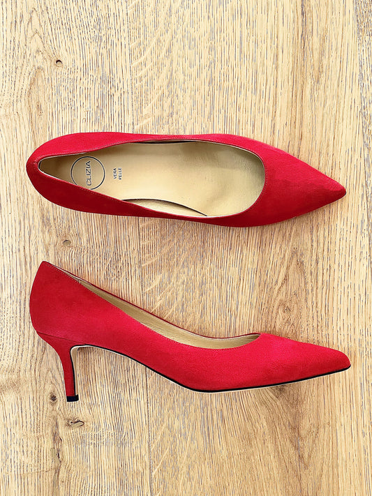 GAIA RED SUEDE