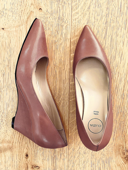 AVA LEATHER BROWN
