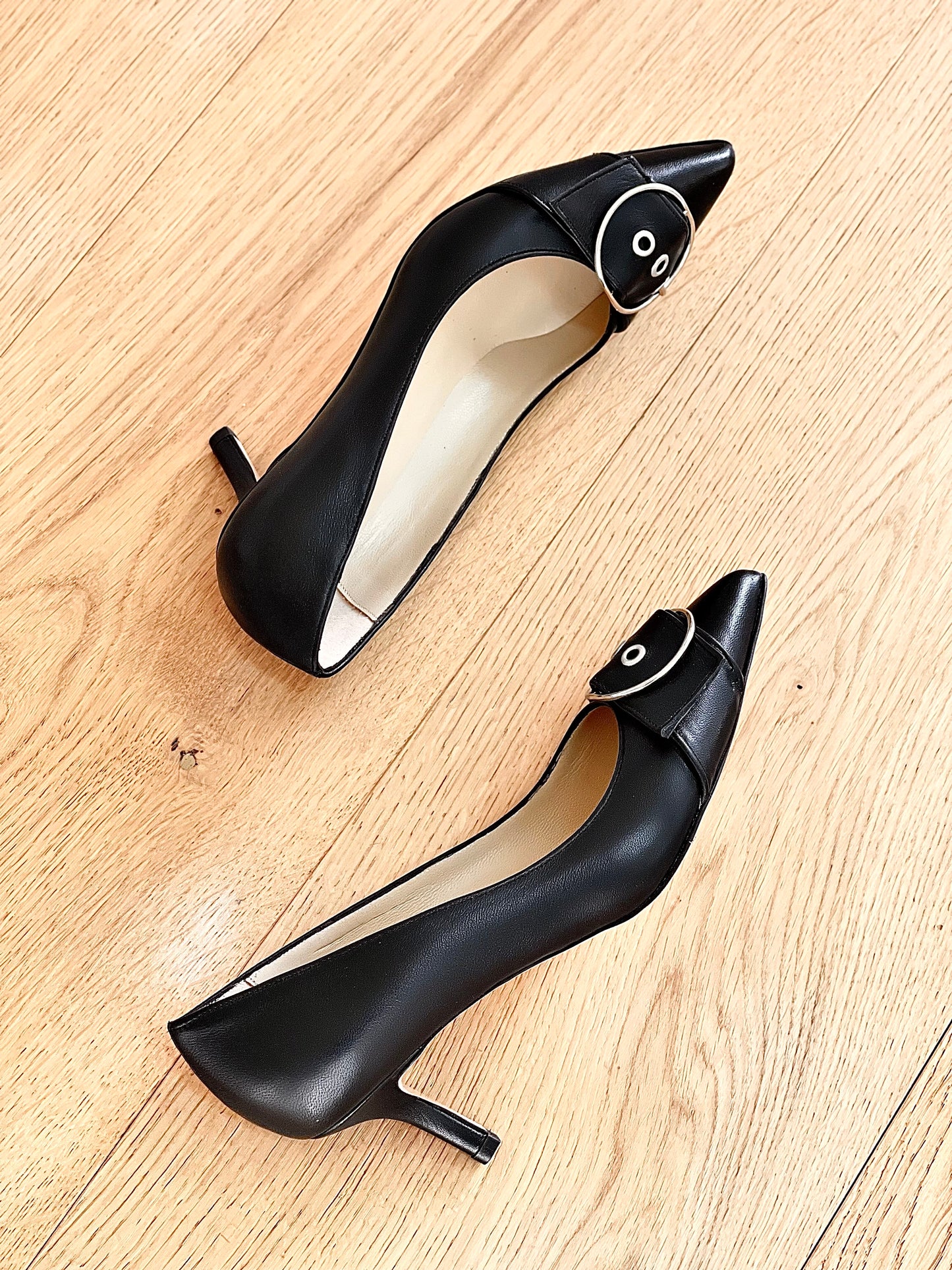 BONNIE LEATHER CZARNY