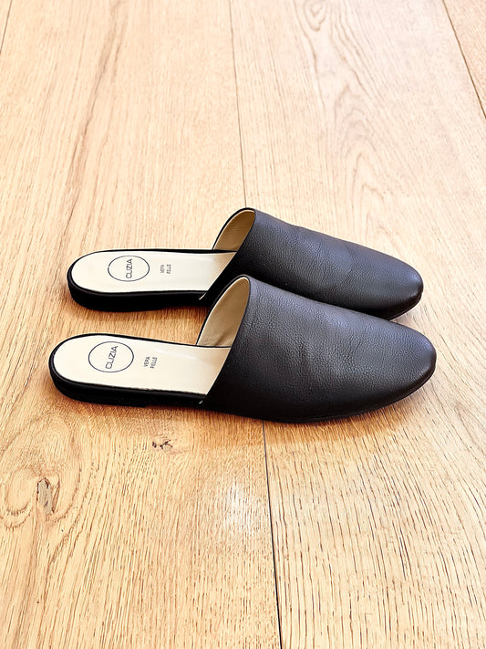 DARCY LEATHER CZARNY