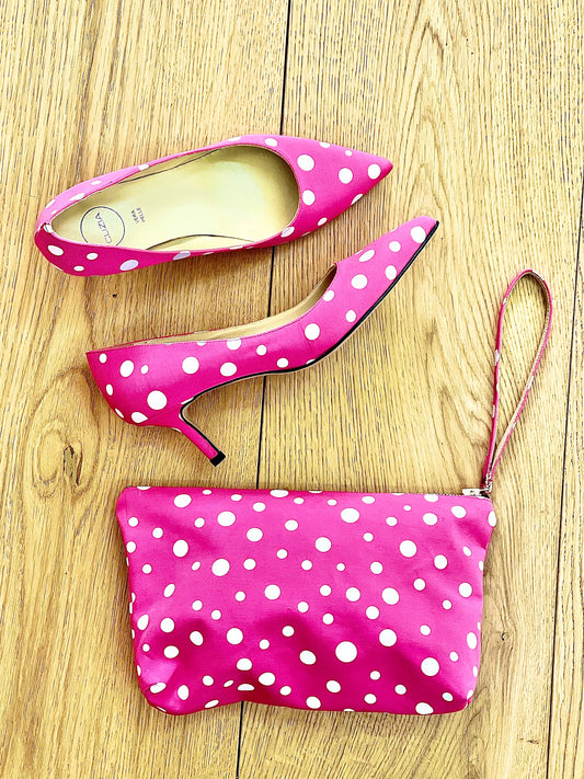GAIA POLKA DOTS FUCHSIA