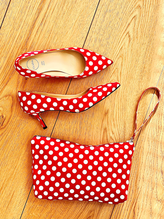 GAIA POLKA DOTS RED