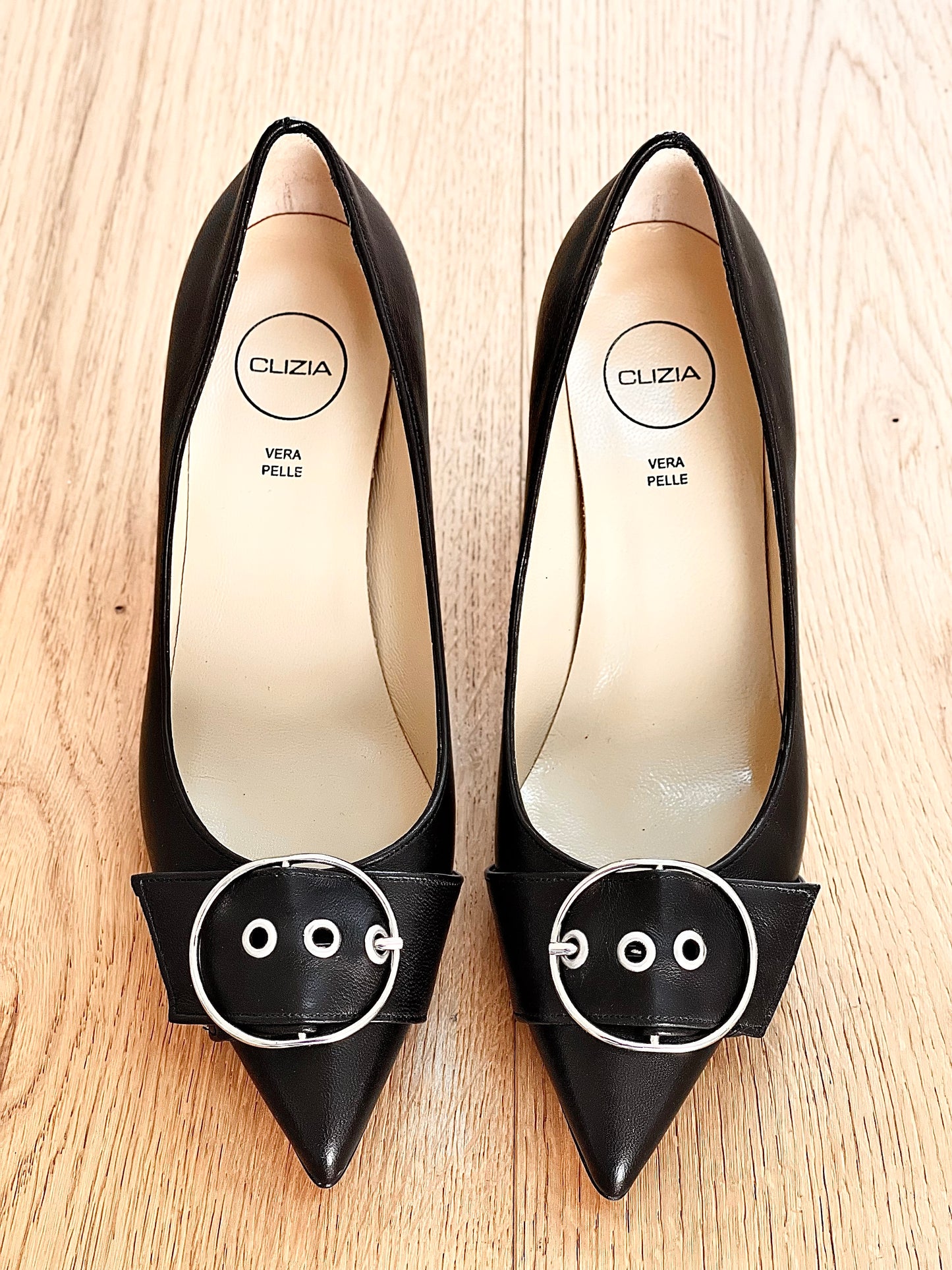 BONNIE LEATHER CZARNY