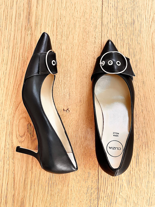 BONNIE LEATHER CZARNY