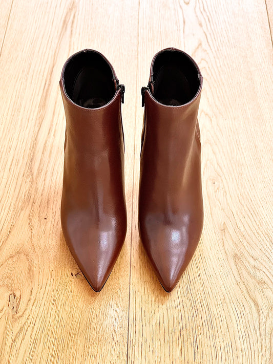 TITA LEATHER BROWN