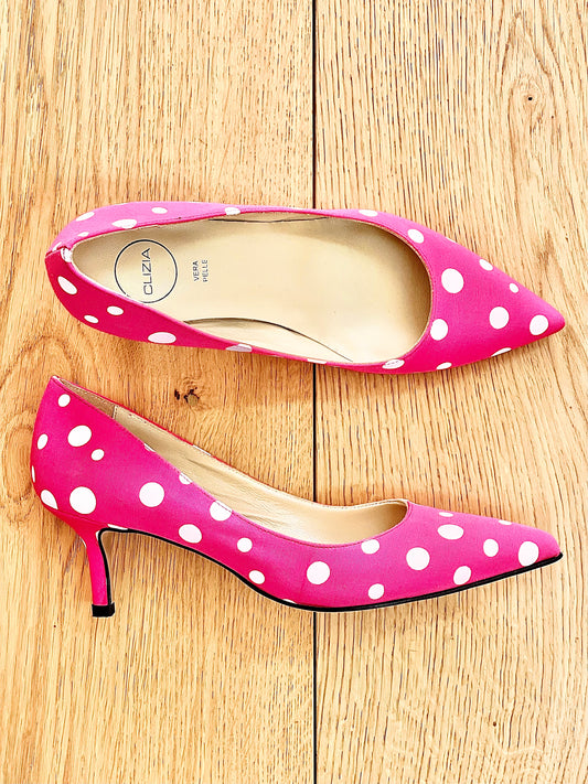 GAIA POLKA DOTS FUCHSIA