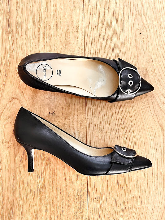 BONNIE LEATHER CZARNY