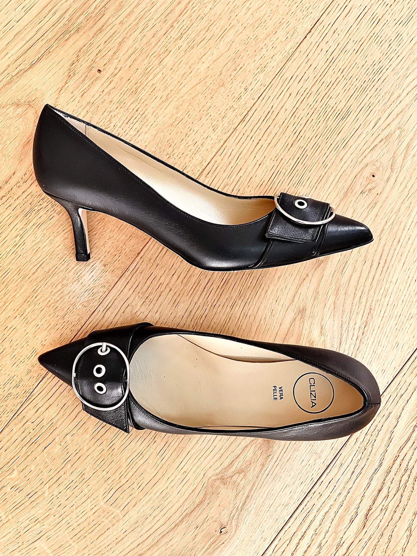 BONNIE LEATHER CZARNY