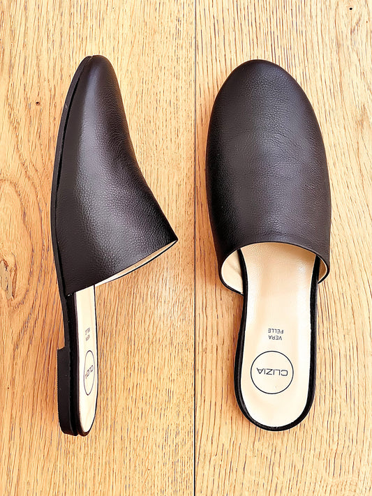 DARCY LEATHER CZARNY