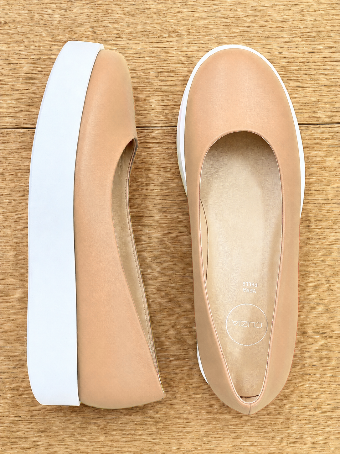 ZION COURO BEIGE