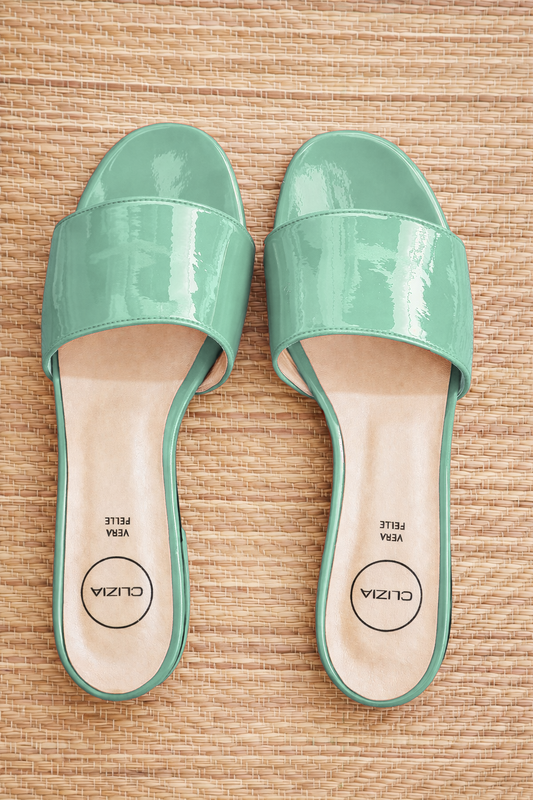 MANHATTAN VERNICE ÁGUA-MARINHA