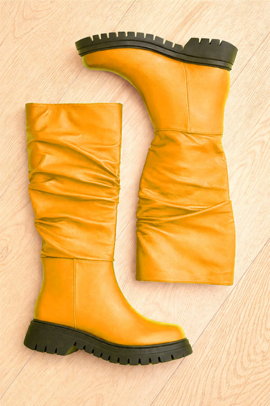 MORGAN COURO OCRE