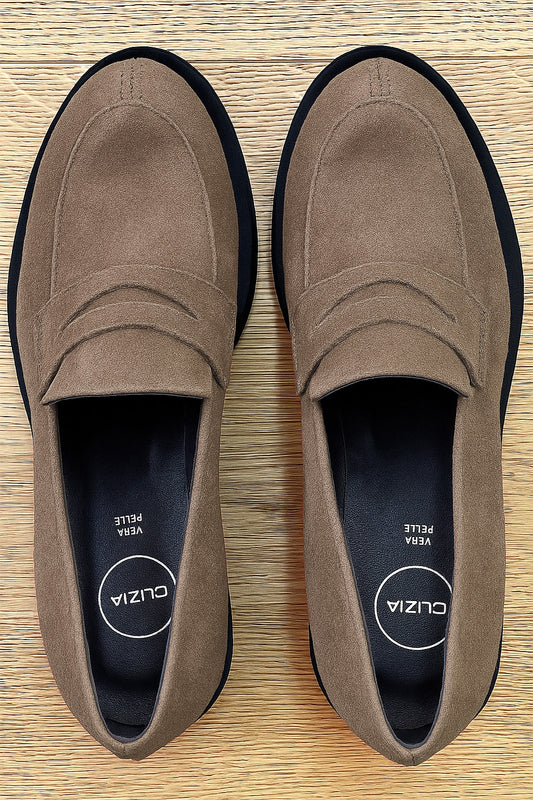 NELLY SUEDE TAUPE