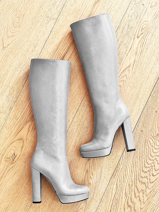 SAVANNAH LEATHER CHALK