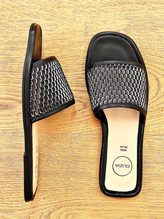 SVEVA LEATHER PRETO