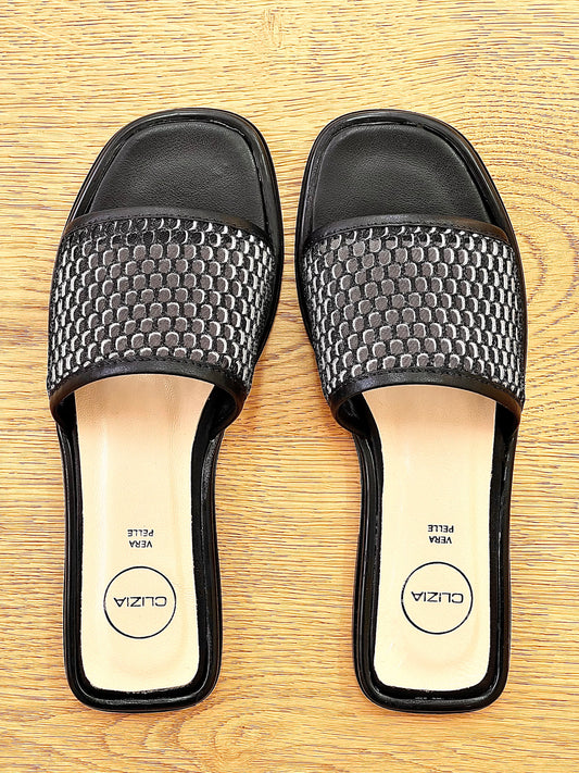 SVEVA LEATHER PRETO