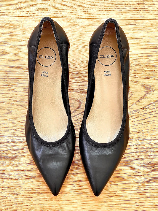 DARIA LEATHER PRETO