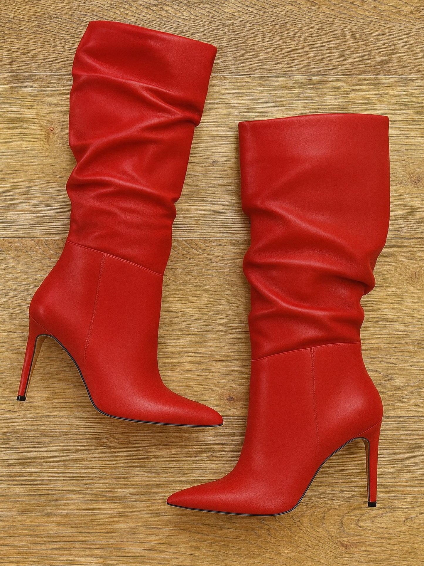 ARZU LEATHER VERMELHO