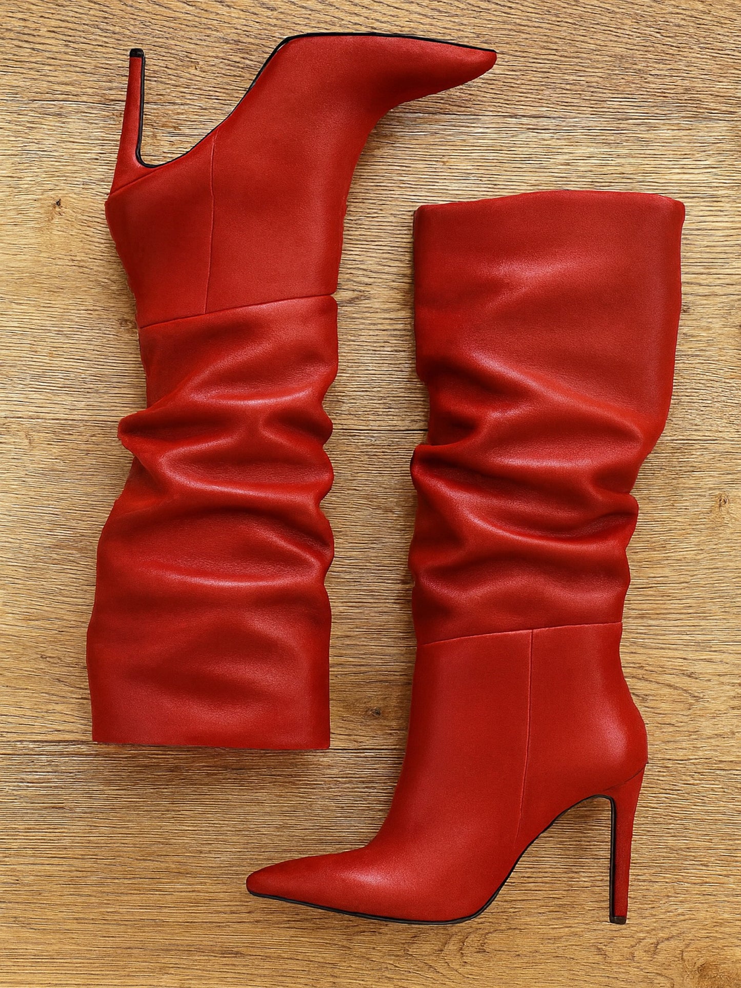 ARZU LEATHER VERMELHO