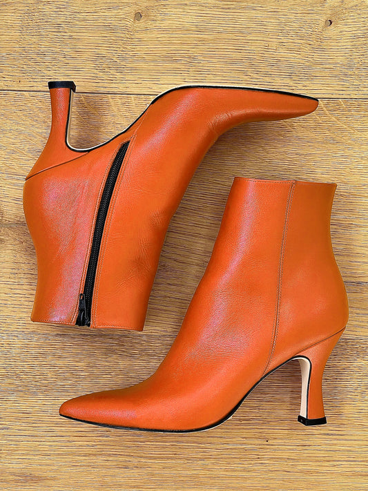 KAORI LEATHER LARANJA