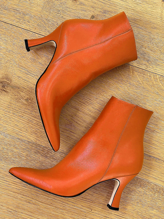 KAORI LEATHER LARANJA