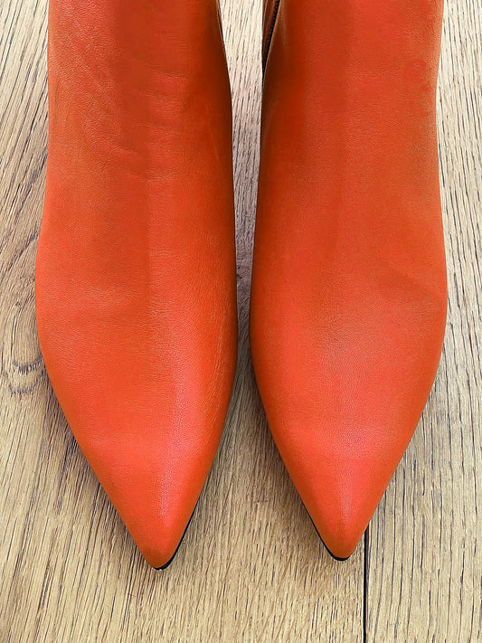 NICK LEATHER LARANJA
