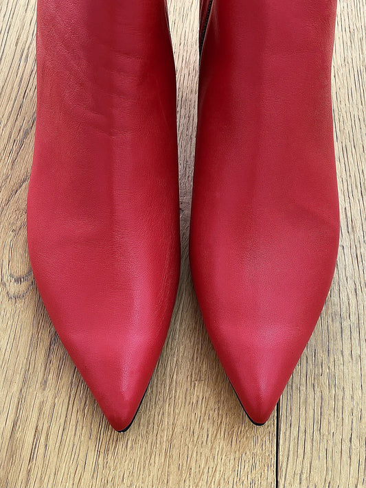 NICK LEATHER VERMELHO