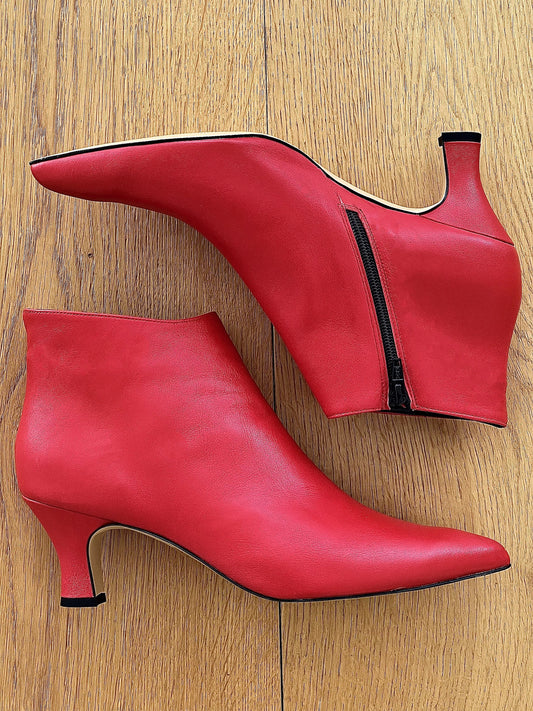 NICK LEATHER VERMELHO
