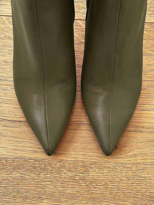 BORN KHAKI LEATHER