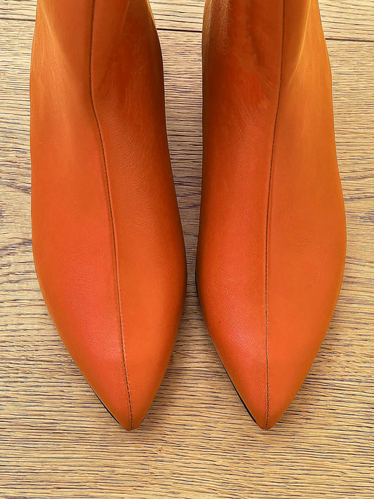 PLANET LEATHER LARANJA